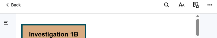 screenshot of the top of the online reader